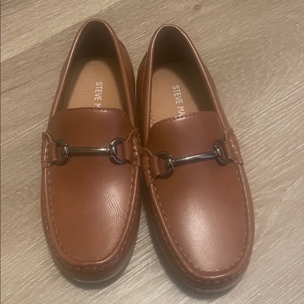 Steve Madden Kids Brown Dress Loafers